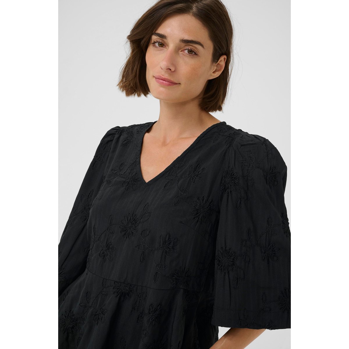 Blouse à manches longues noir black, CULTURE