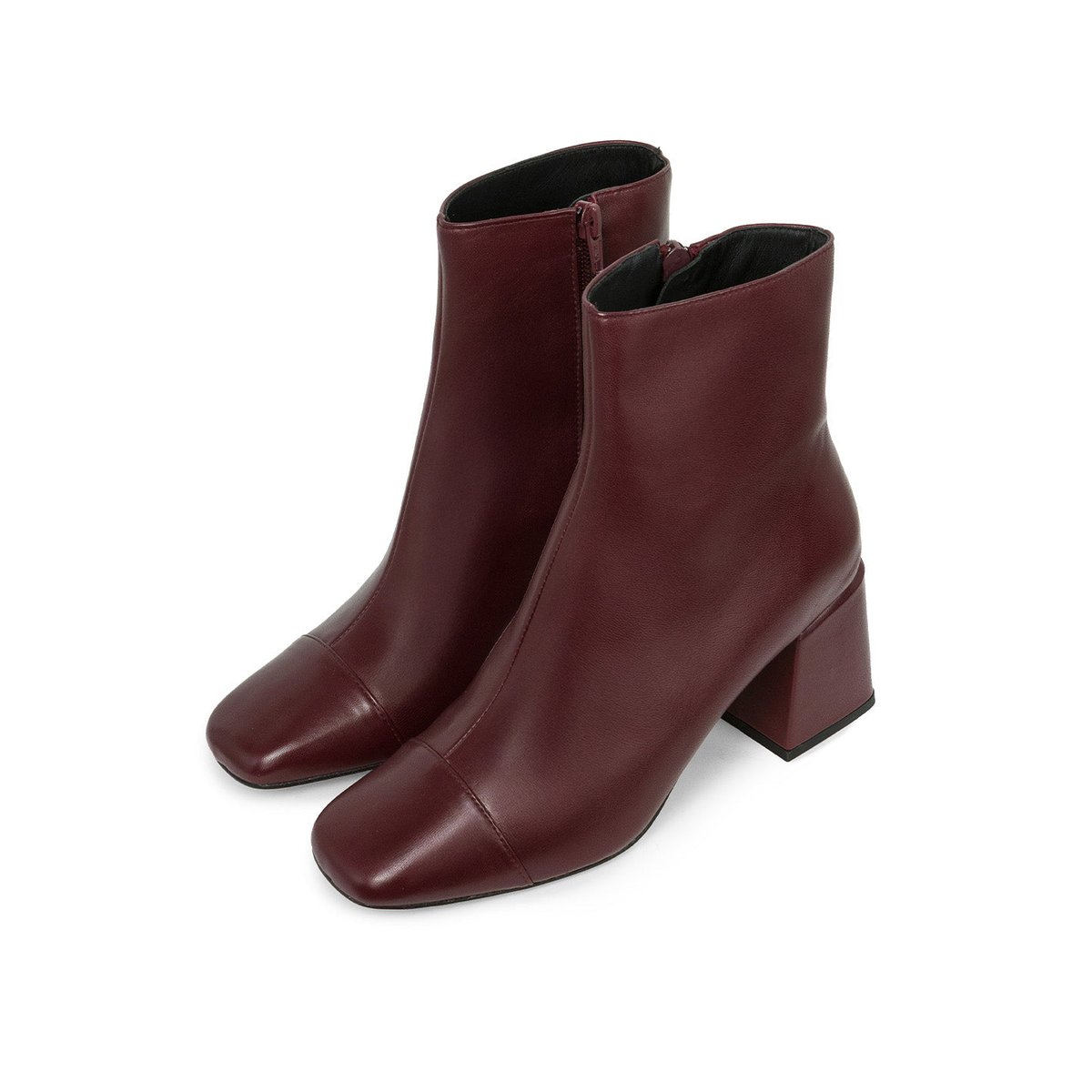 Bottines LAURE prune, FINSBURY