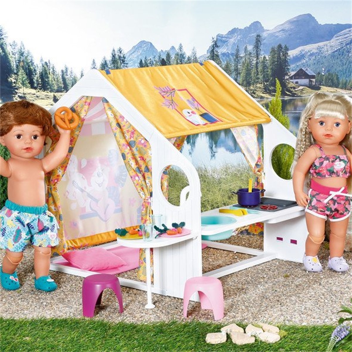 Baby born Maison Week-end pour poupées multicolore, ZAPF CREATION