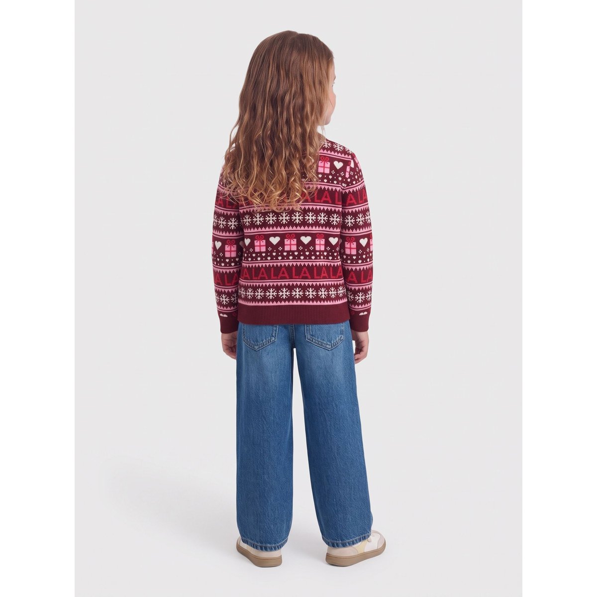 Pull En Maille cabernet 1, KIDS ONLY
