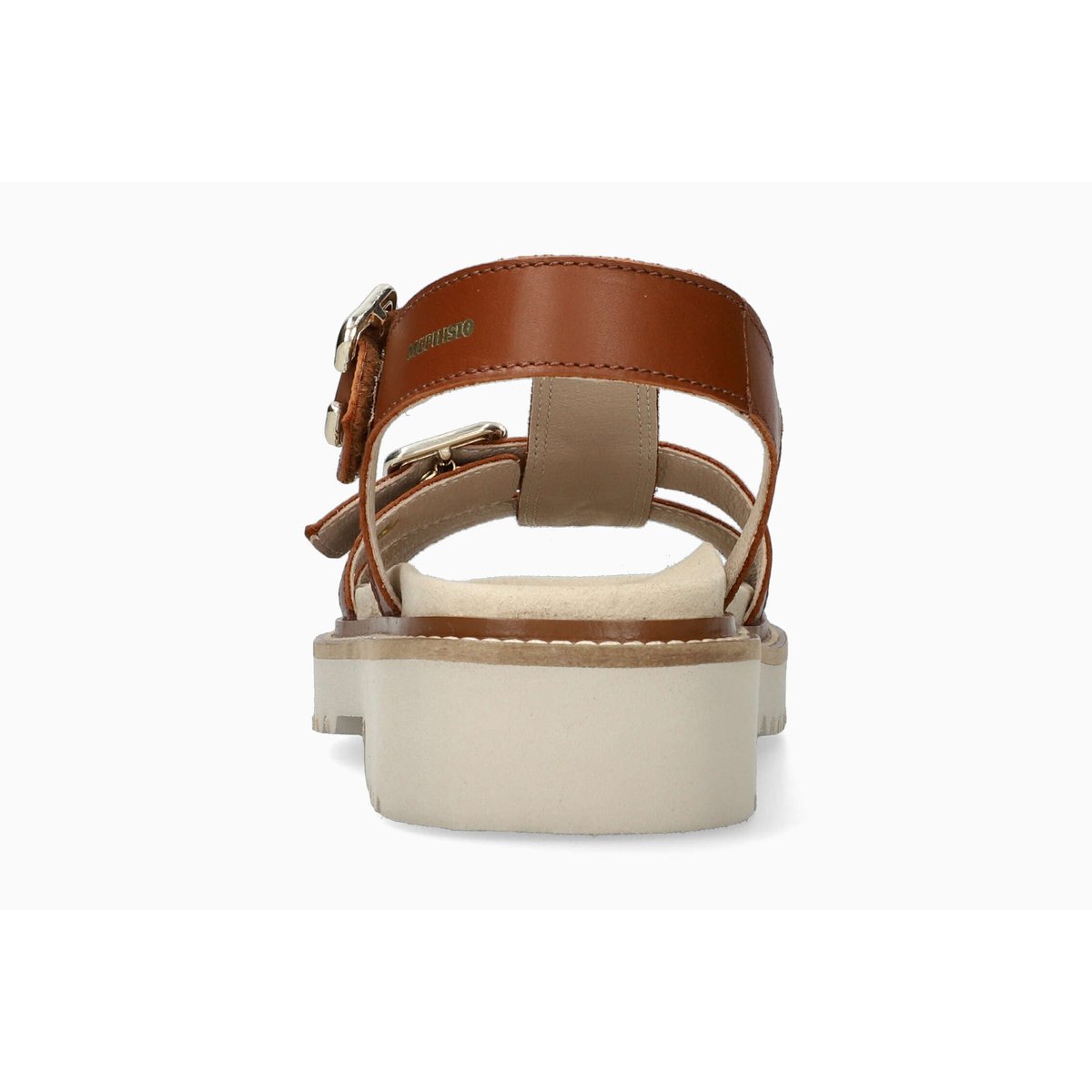 Sandales en cuir VALNY rouge chili 5147, MEPHISTO