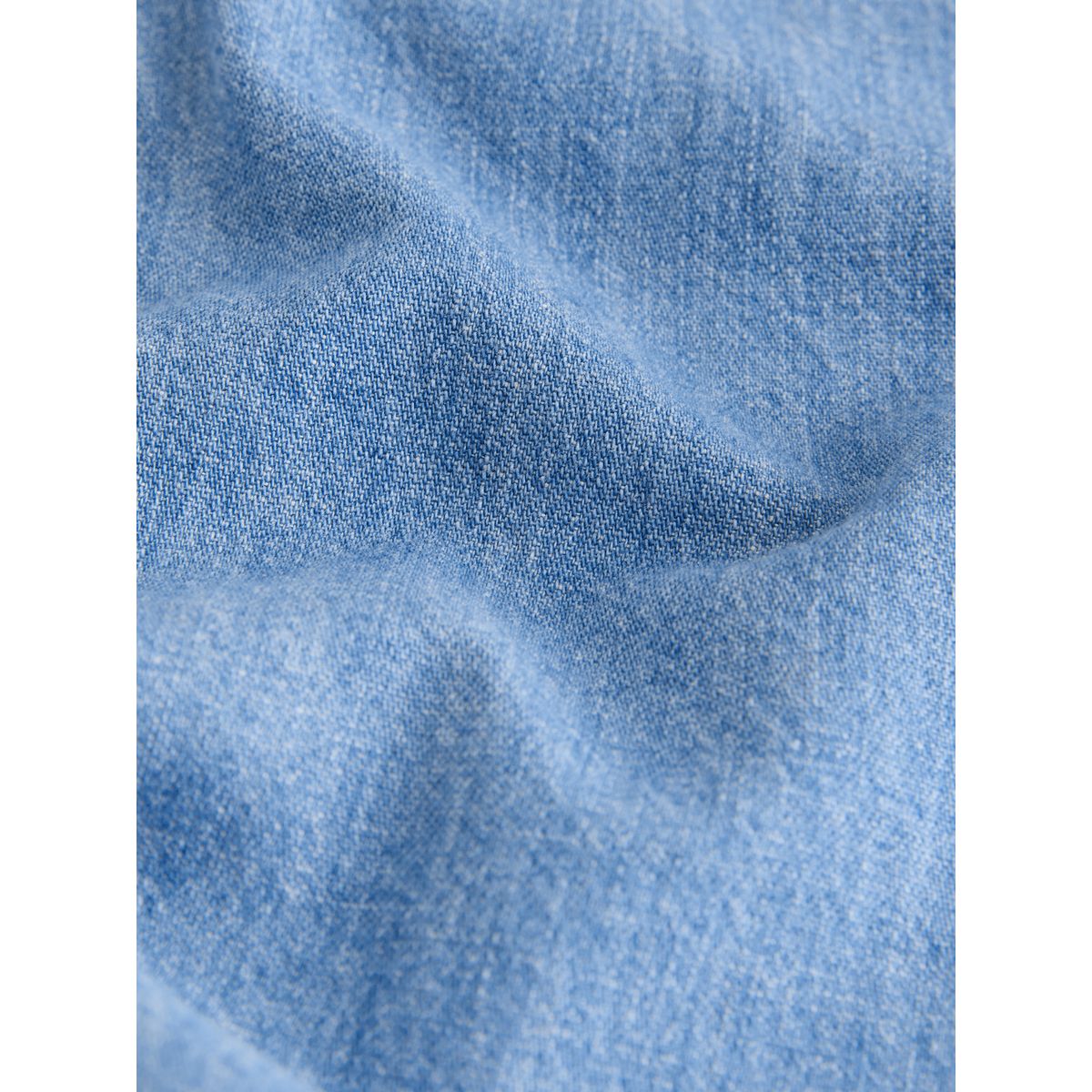 Chemise western en denim sans manches bleu clair, NEXT