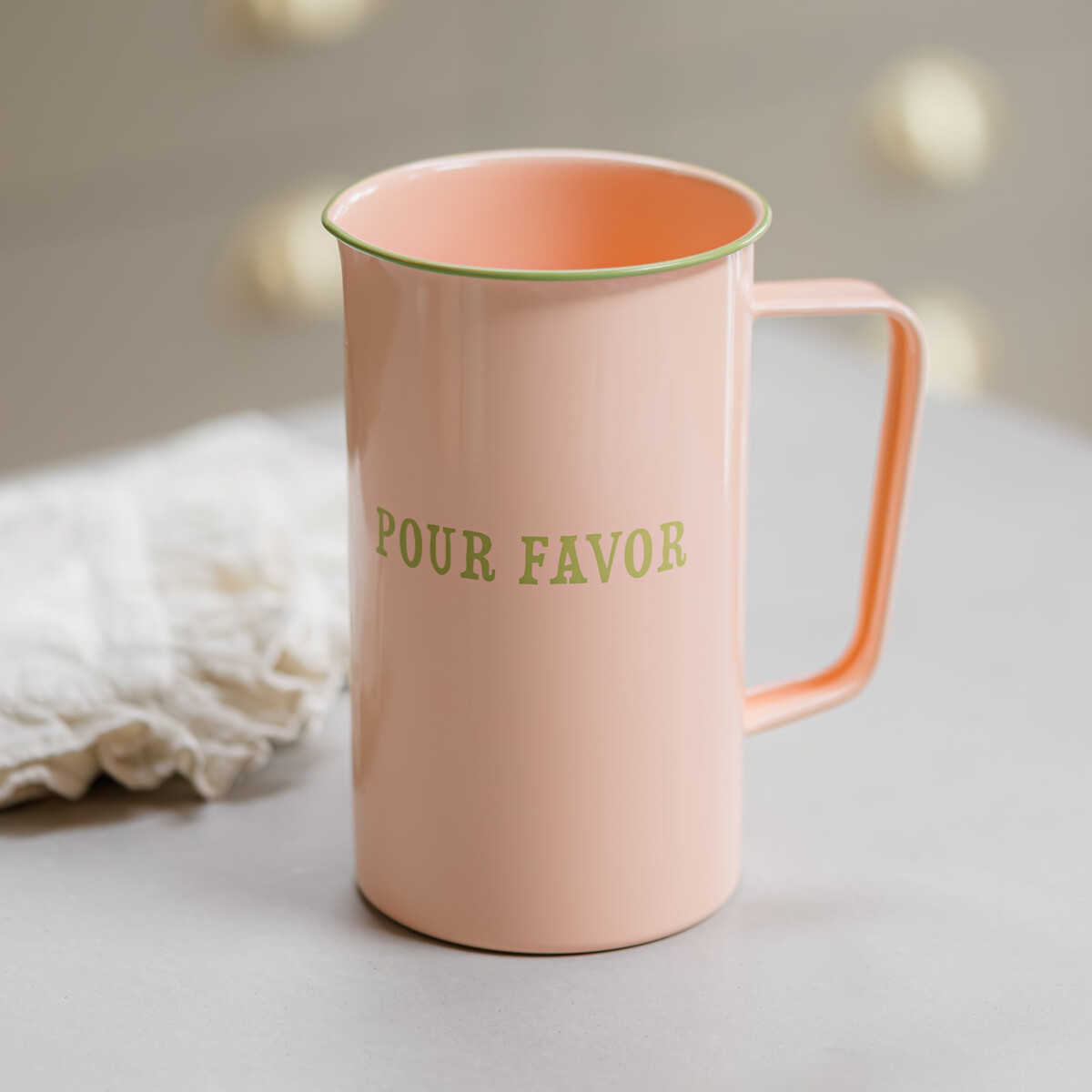 "Pour Favour" Pitcher Jug orange, YVONNE ELLEN