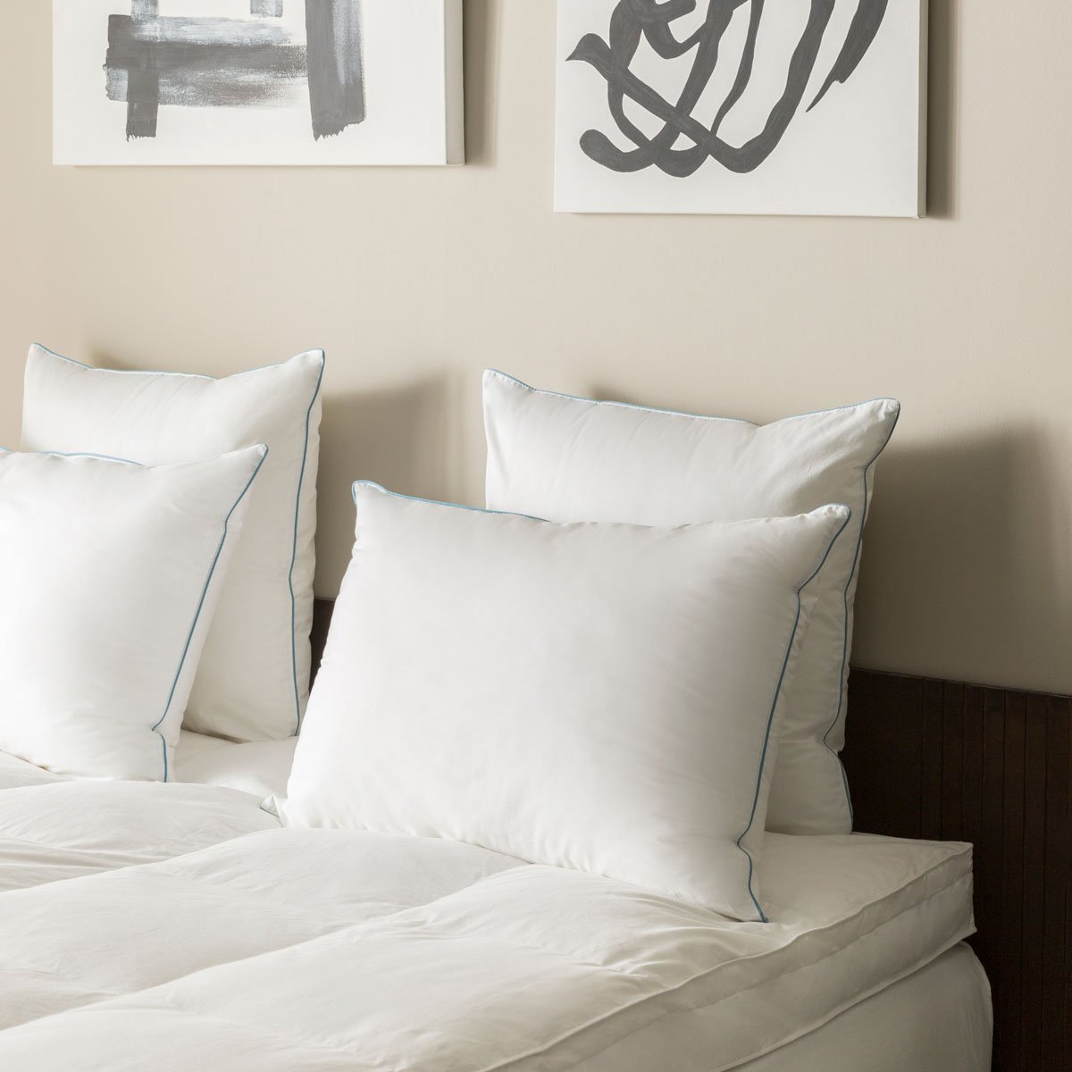 Oreiller Horizon - 70% Duvet - Moelleux blanc, DROUAULT