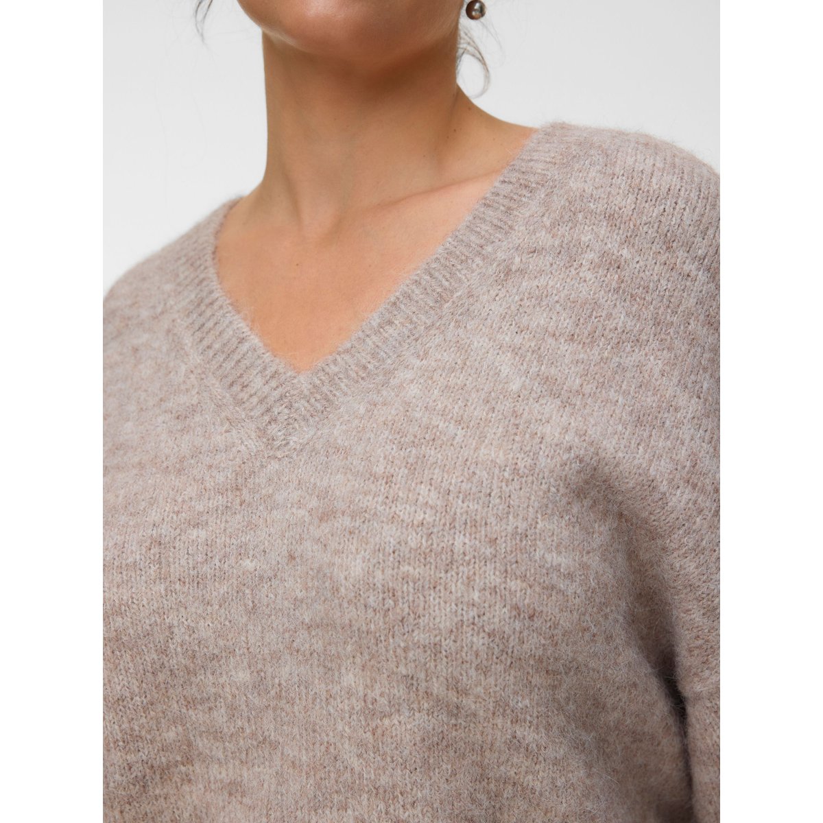 Pull En Maille silver mink, VERO MODA