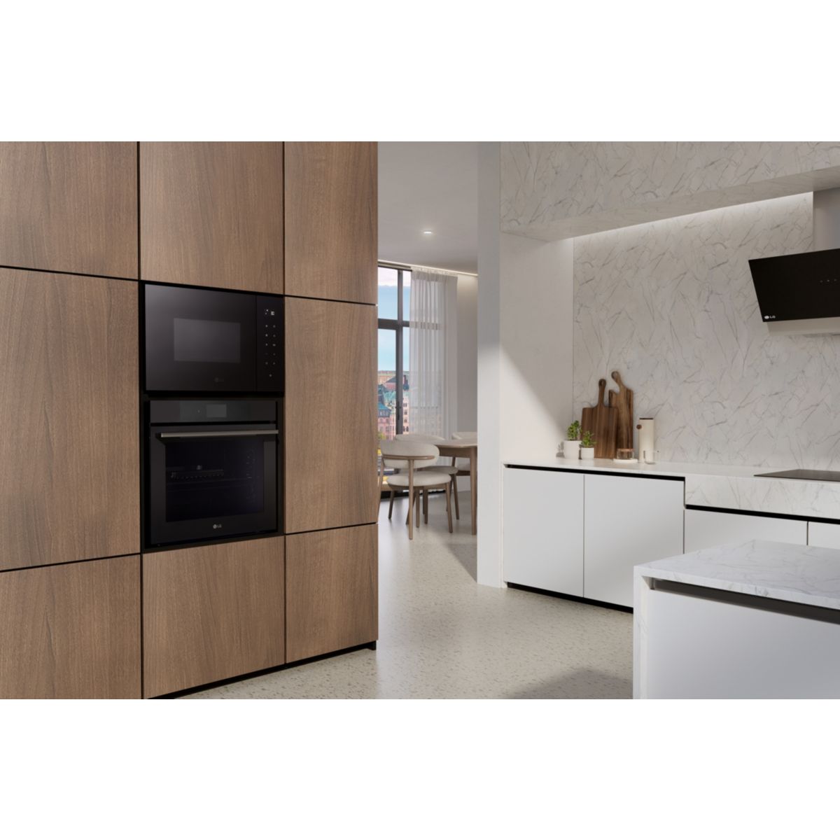 Micro ondes grill encastrable MGBZ2593F couleur unique, LG
