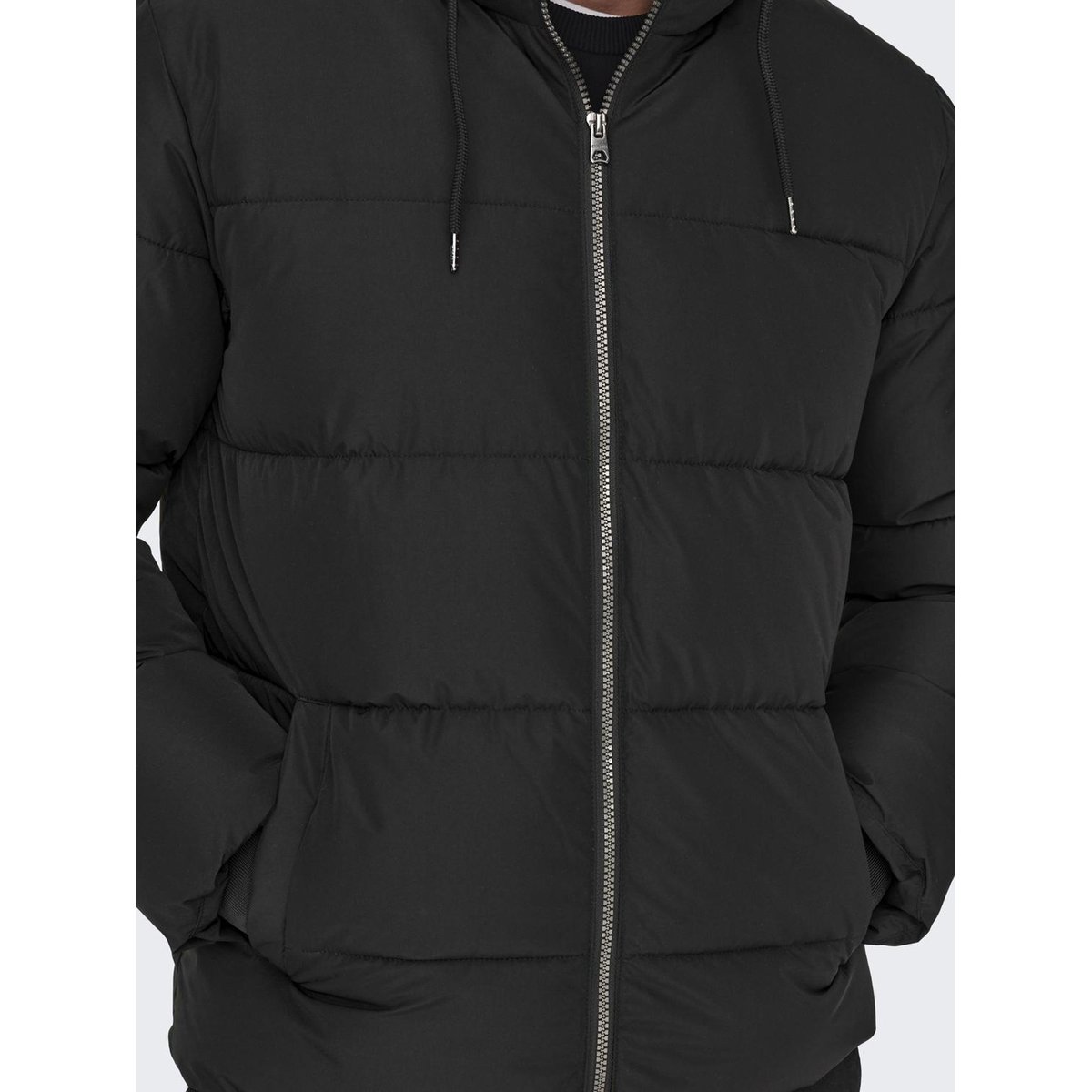 Doudoune noire - black, ONLY & SONS