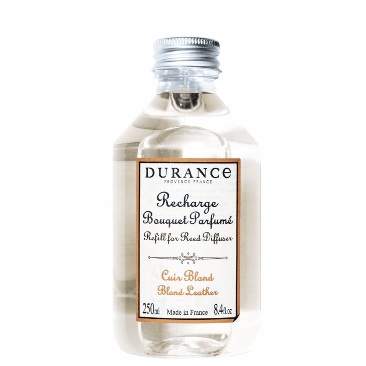 Recharge diffuseur de parfum CUIR BLOND couleur unique, DURANCE