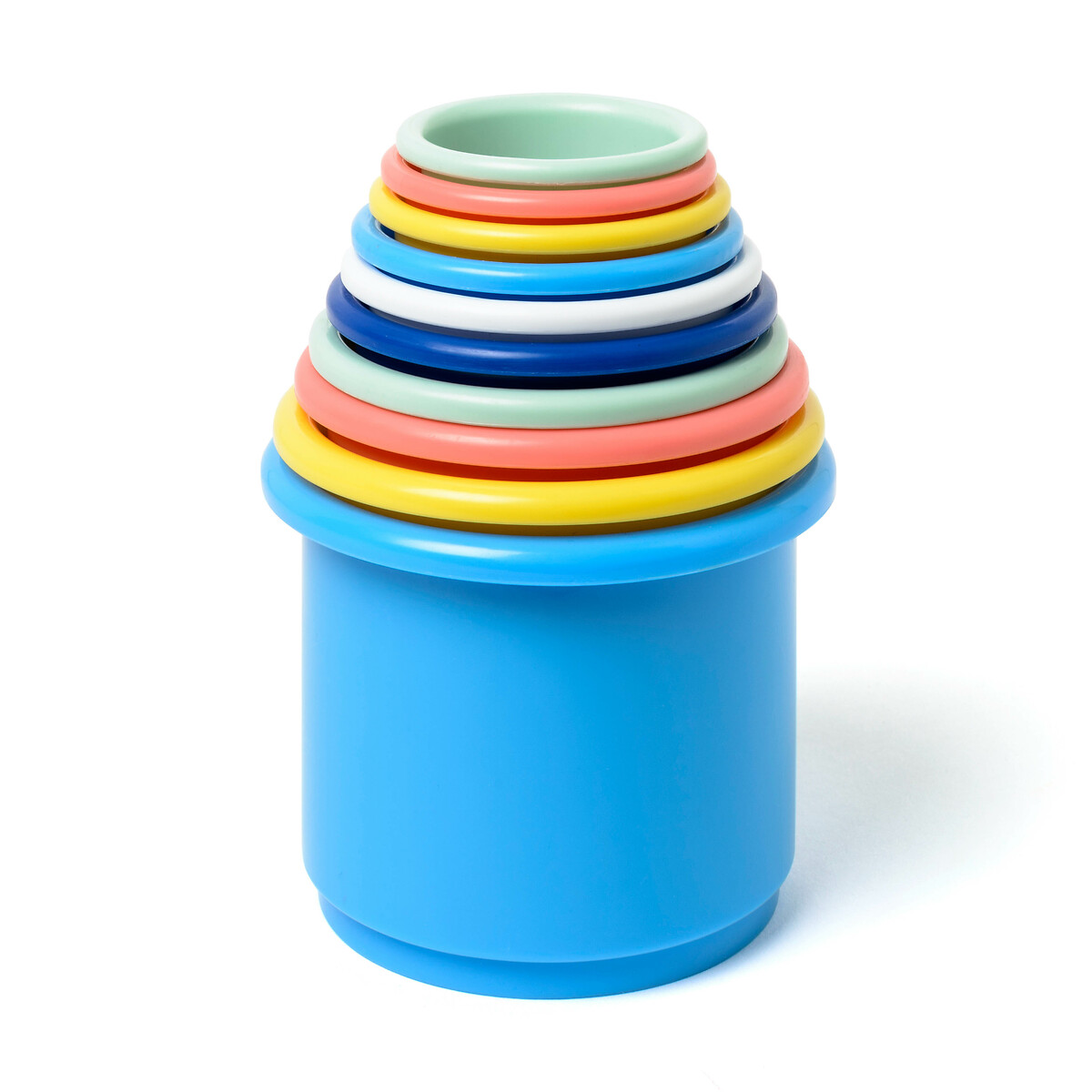 10 gobelets empilables multicolore, OXYBUL 