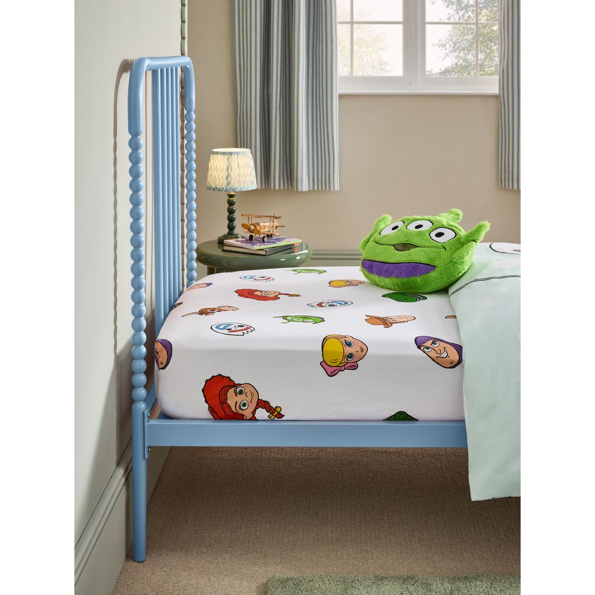 Drap-housse en coton toy story blanc, NEXT