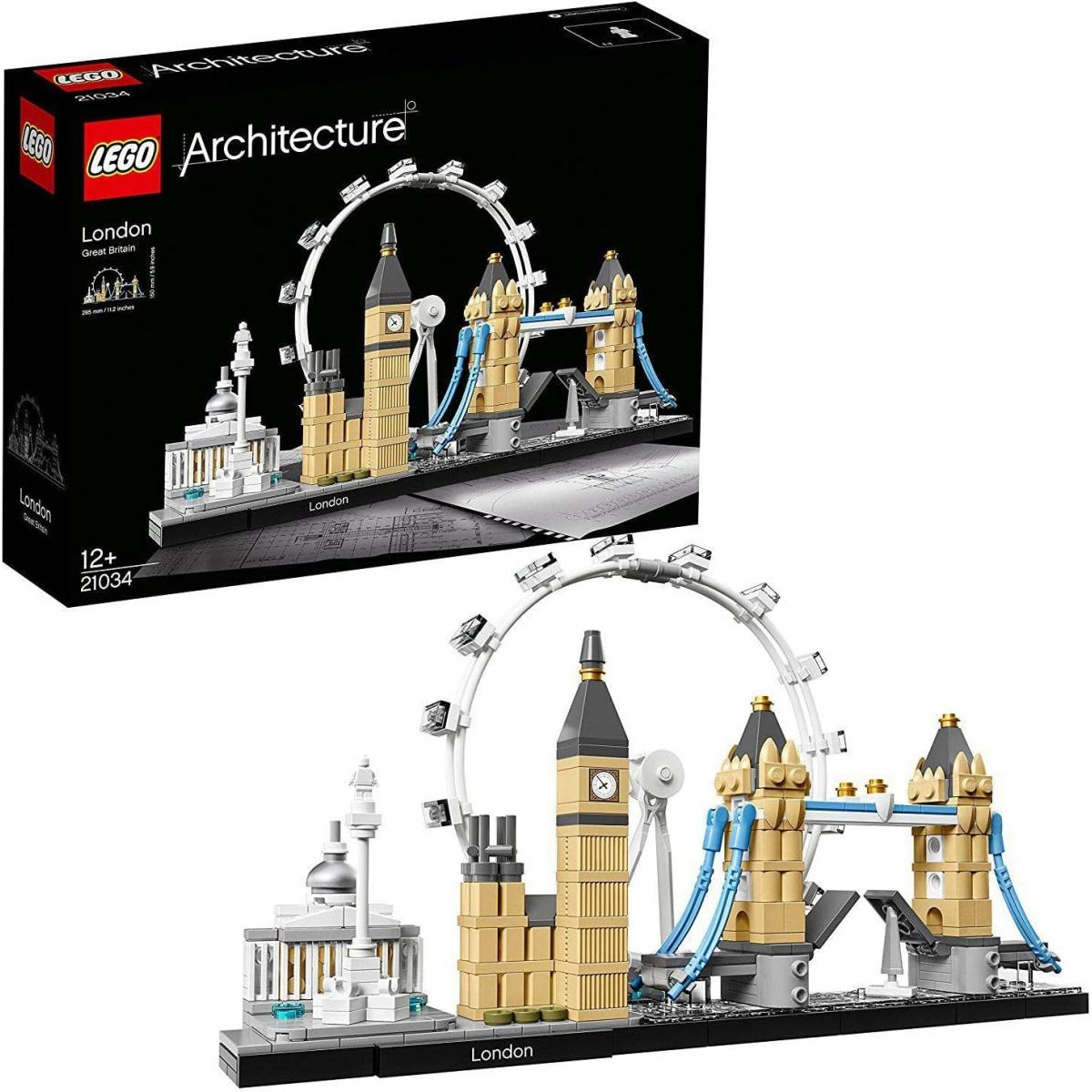 Modèle LEGO Architecture - Londres 21034 - Recréez la Ville Iconique multicolore, LEGO