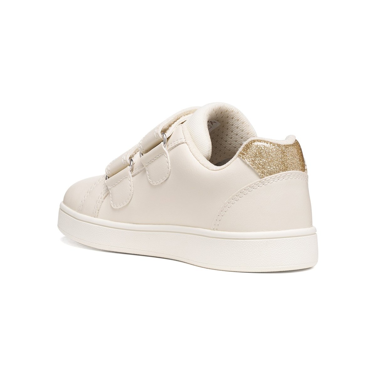 Baskets  J ECLYPER ivoire clair/or, GEOX