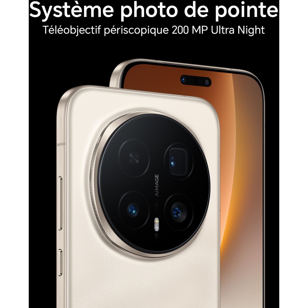Smartphone Magic8 Pro Noir 512Go 5G couleur unique, HONOR