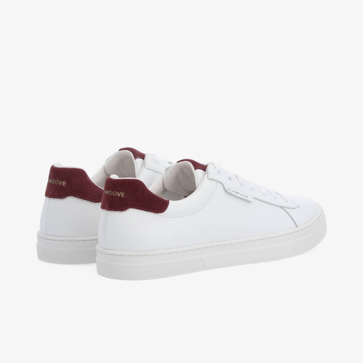 Sparkle Sneaker - Blanc/Bordeaux blanc, SCHMOOVE