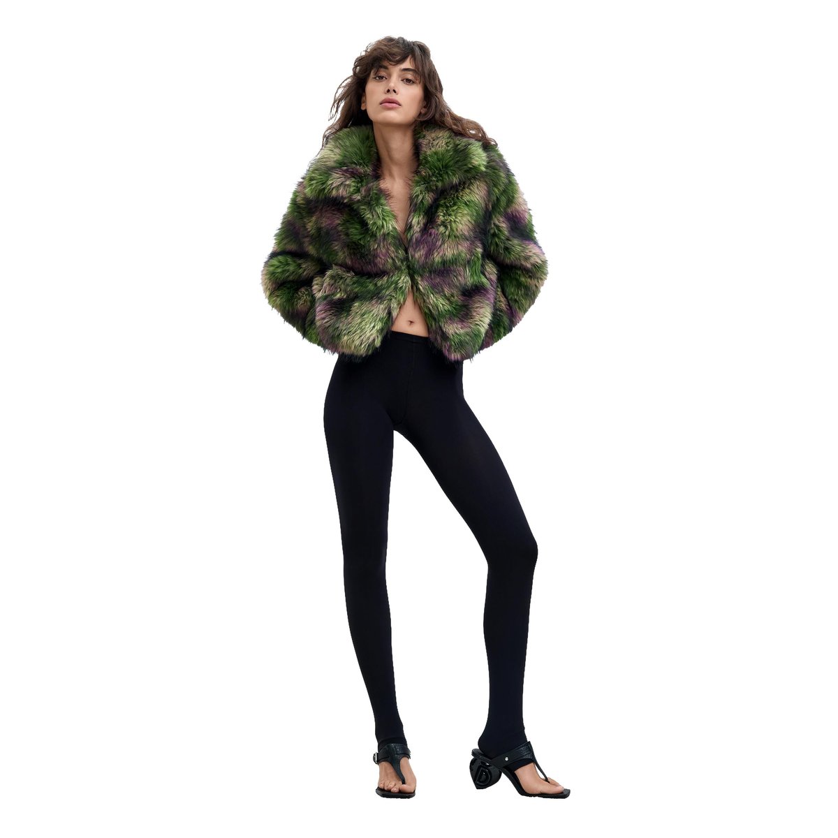 Manteau Lacroix vert, DESIGUAL