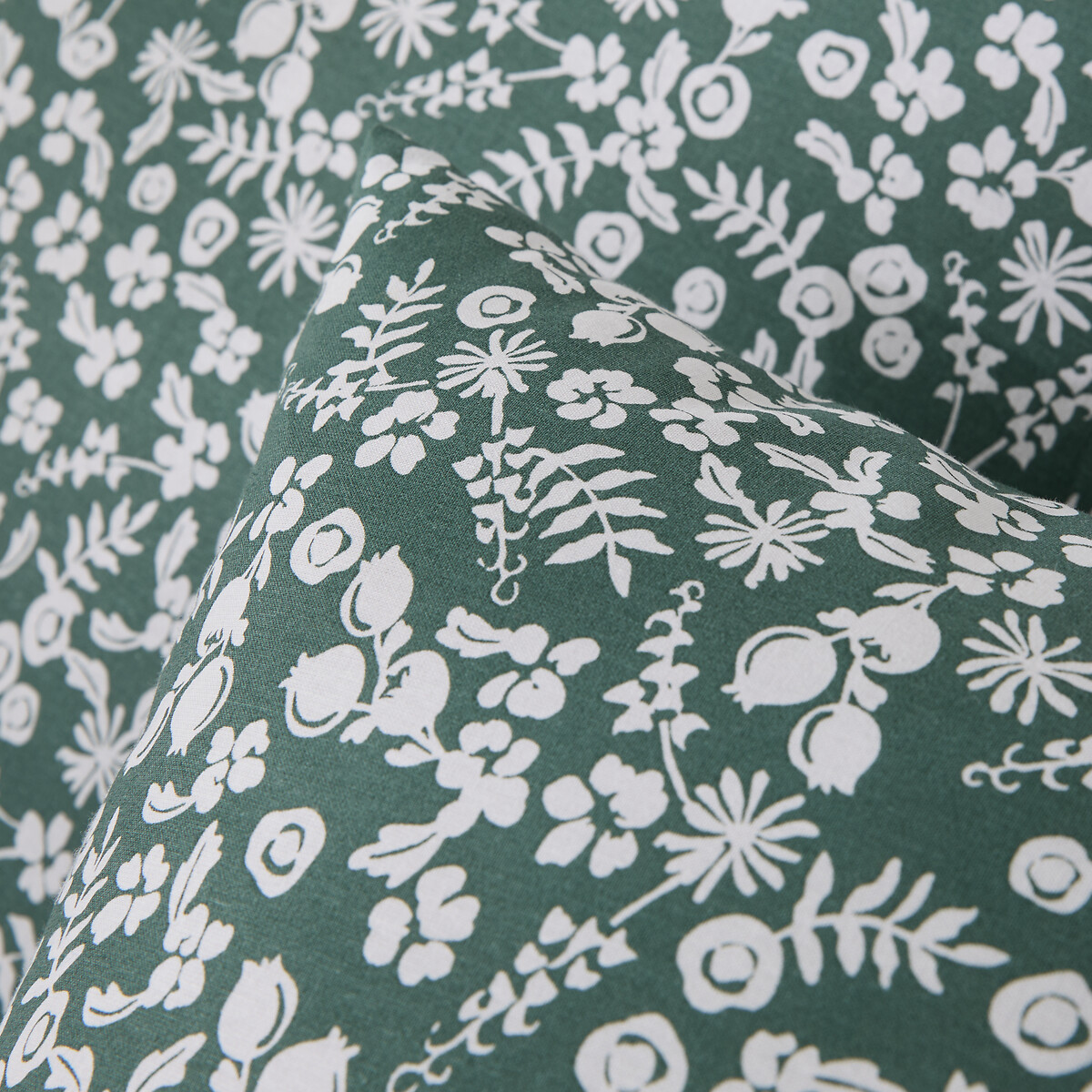 Parure de lit en coton, taie carrée, Glynis imprimé floral, LA REDOUTE INTERIEURS