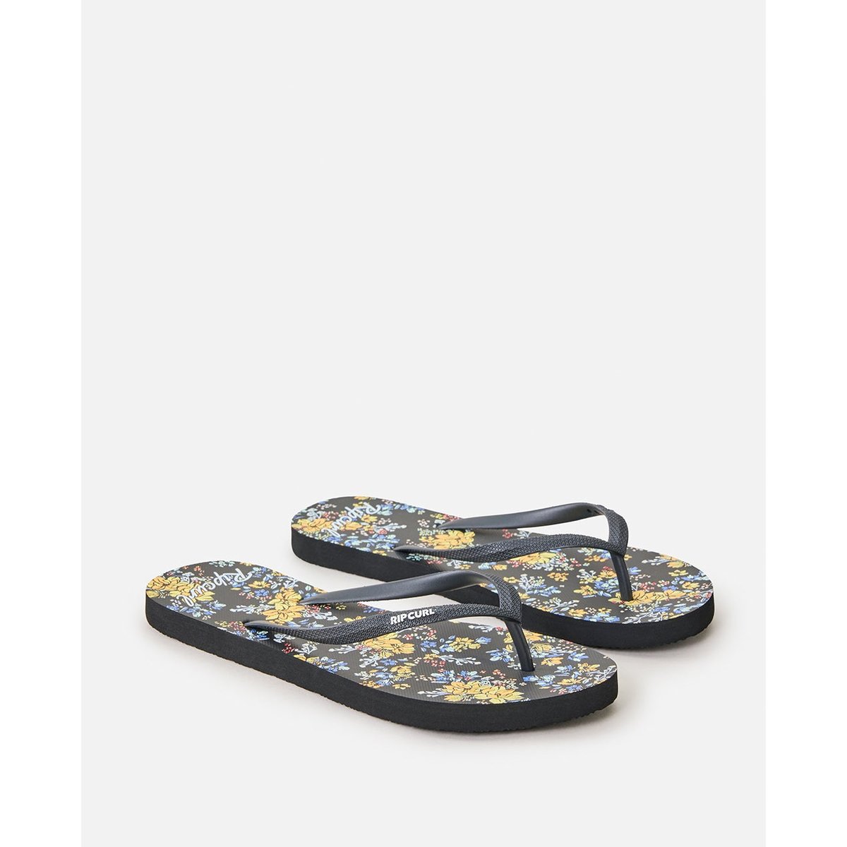 Tongs MIXED noir/jaune, RIP CURL