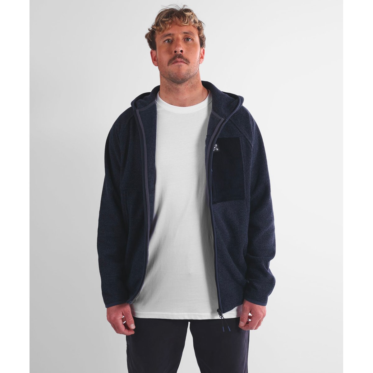 Veste hybride zippée PATH deep marine chine, OXBOW