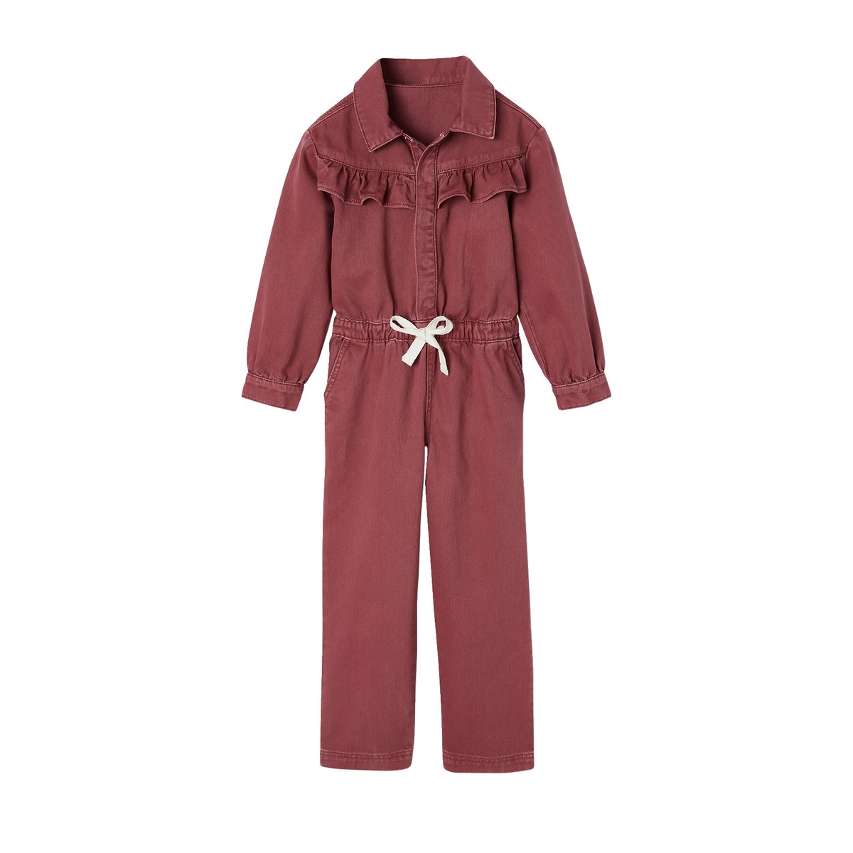 Robe en coton PARFUM prune, VERTBAUDET