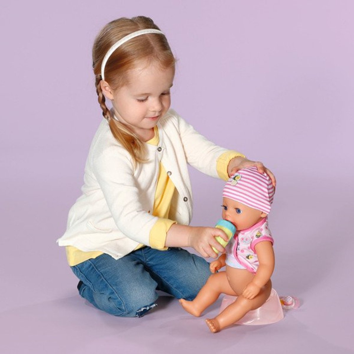 Baby born Poupée Lena 36 cm multicolore, ZAPF CREATION