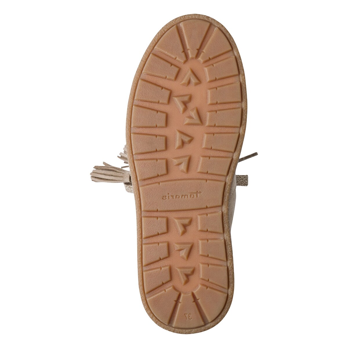 Scarpe alte in camoscio talpa, TAMARIS