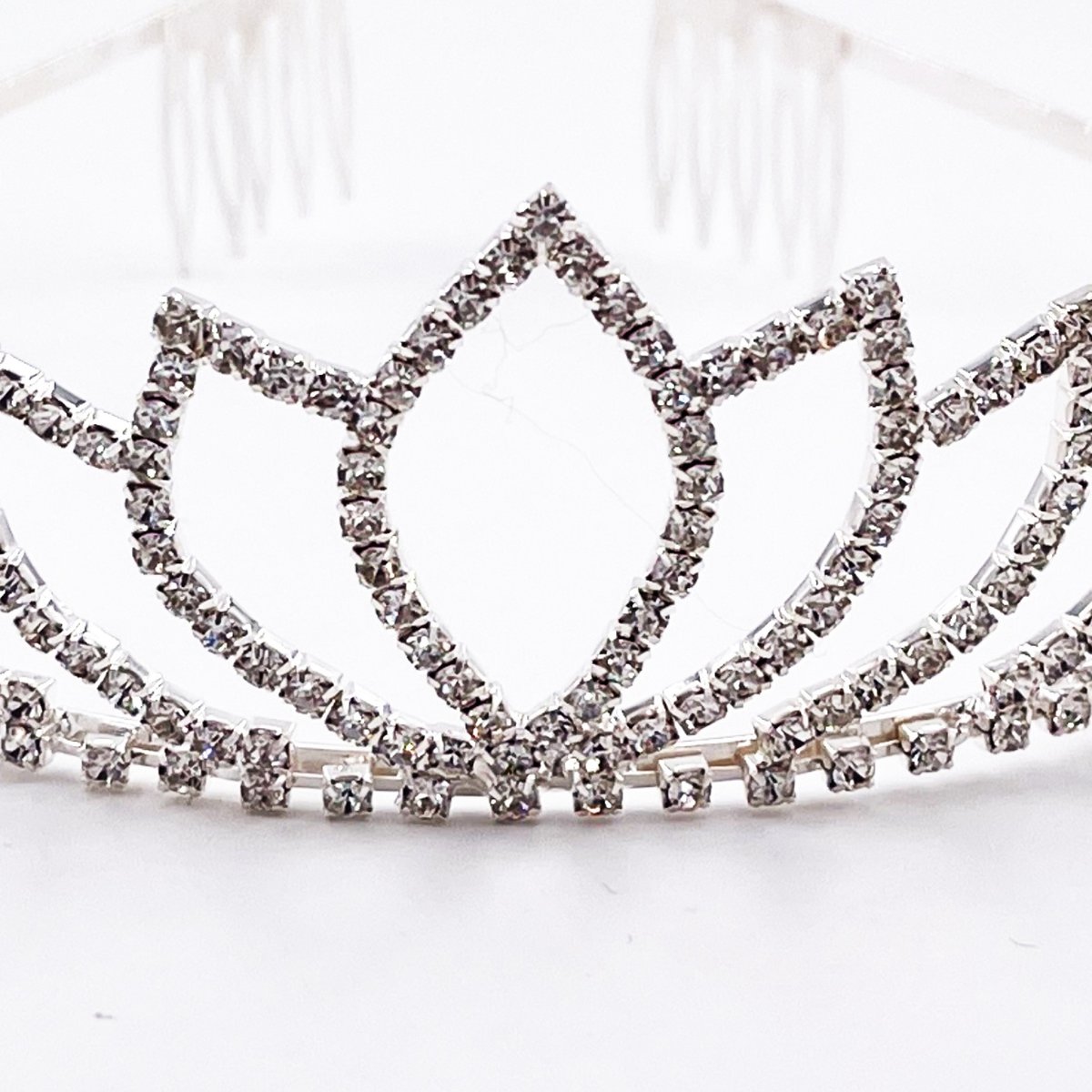 Diadème couronne enfant strass déguisement princesse argent, SEVIRA KIDS
