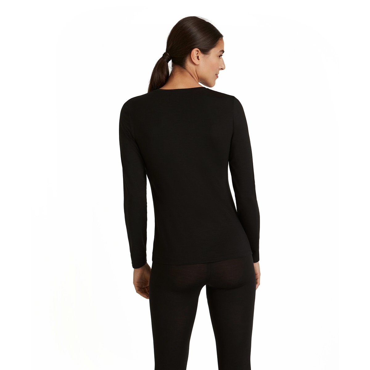 T-shirt manches longues noir, FALKE