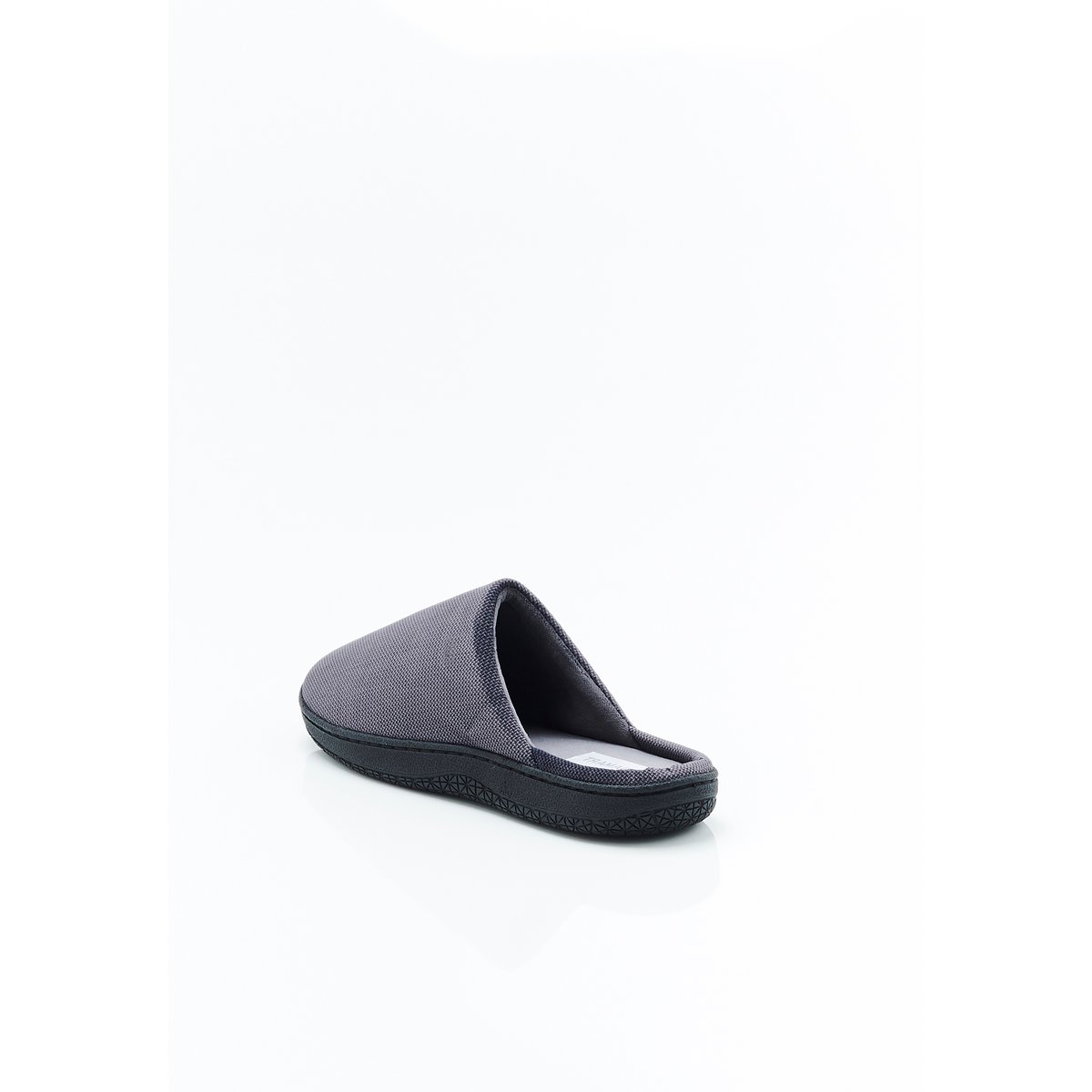 Mules emboîtantes en velours gris, DAMART