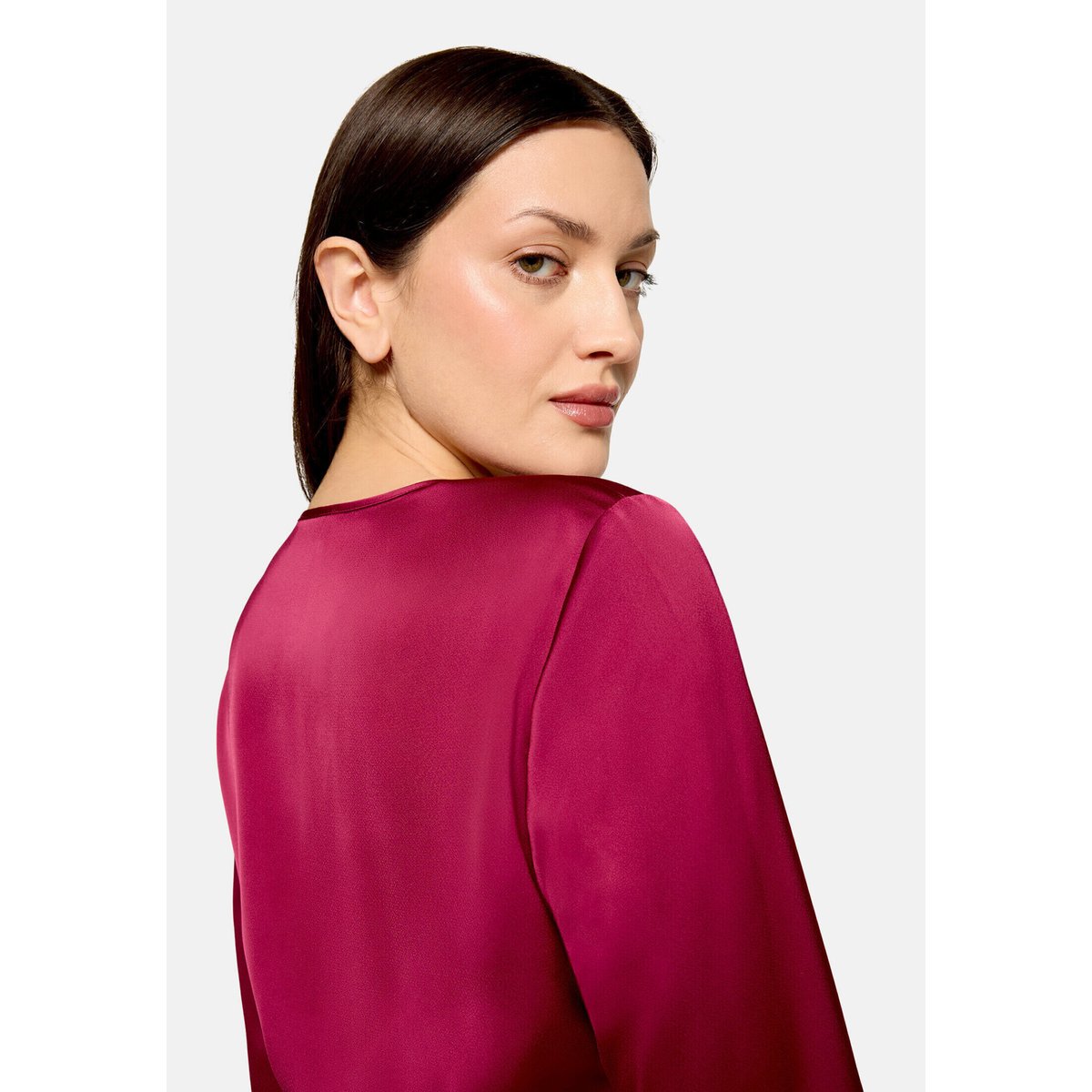 Blouson à fermeture zippée dark fuchsia, VERA MONT