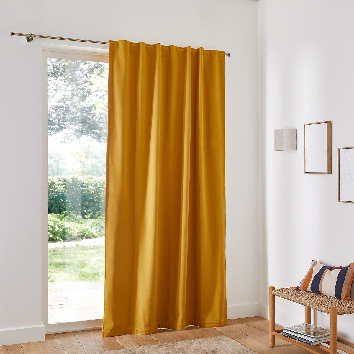 Rideau thermique polaire, Panason ocre, LA REDOUTE INTERIEURS