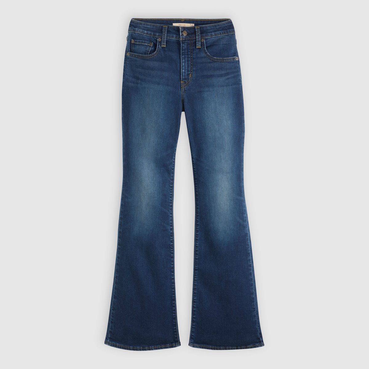 Jean 726™ taille haute flare bleu - true blue dark, LEVI'S