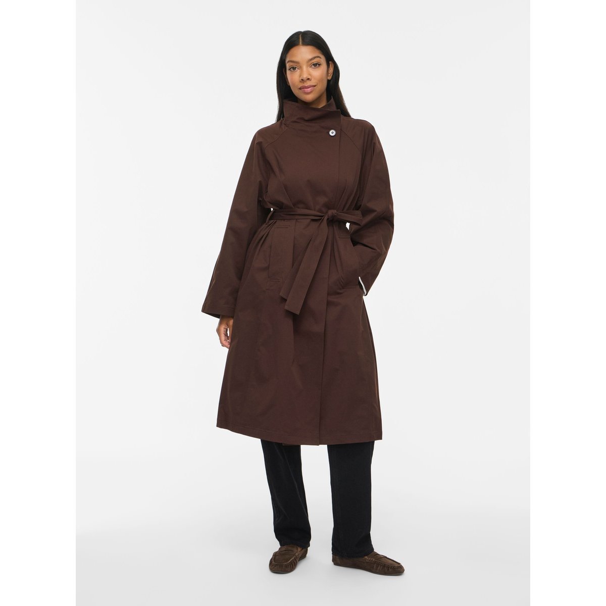 Trench marron - coffee bean1, VILA