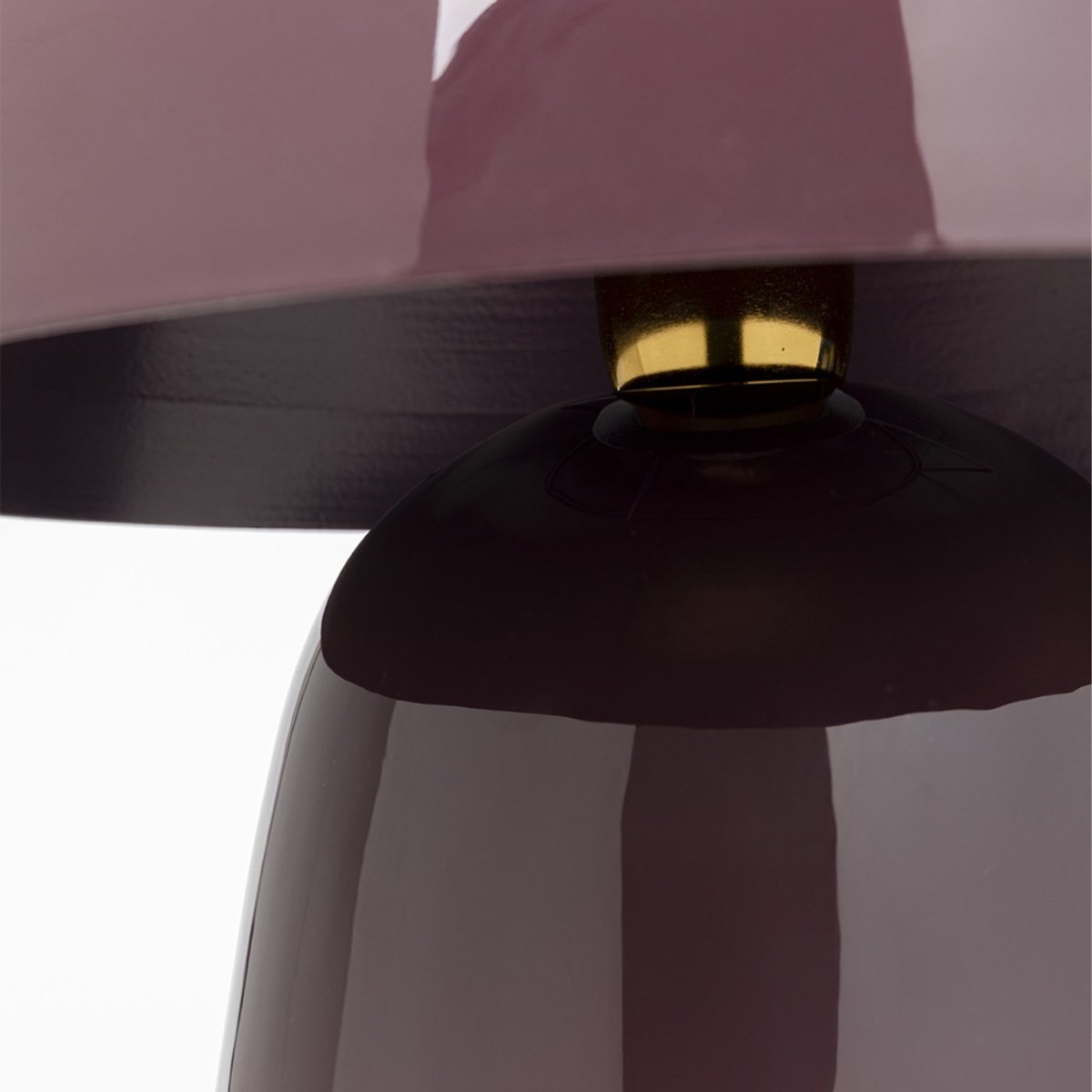 Lampe en acier, FUNGO violet, KARE DESIGN