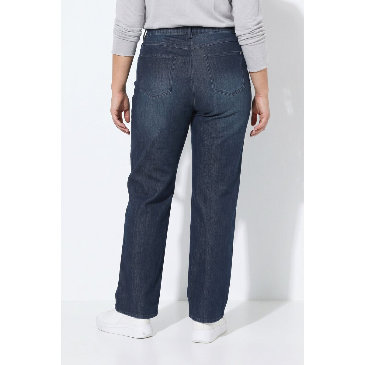 Jeans Mary jambe large jean bleu moyen, ULLA POPKEN