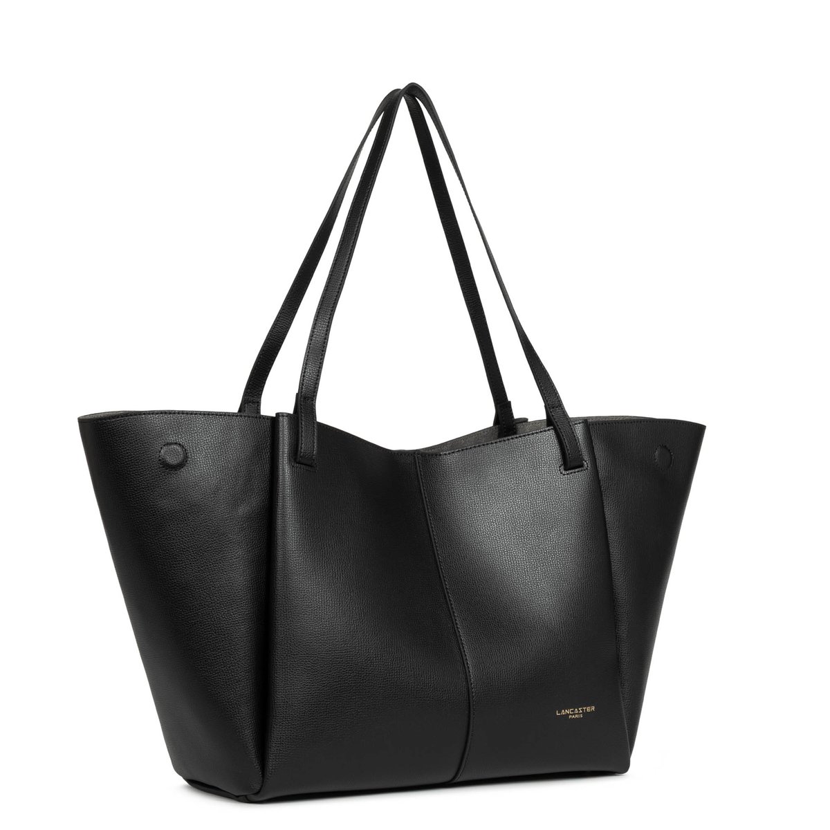 Très grand sac cabas épaule SIERRA HAUS noir, LANCASTER