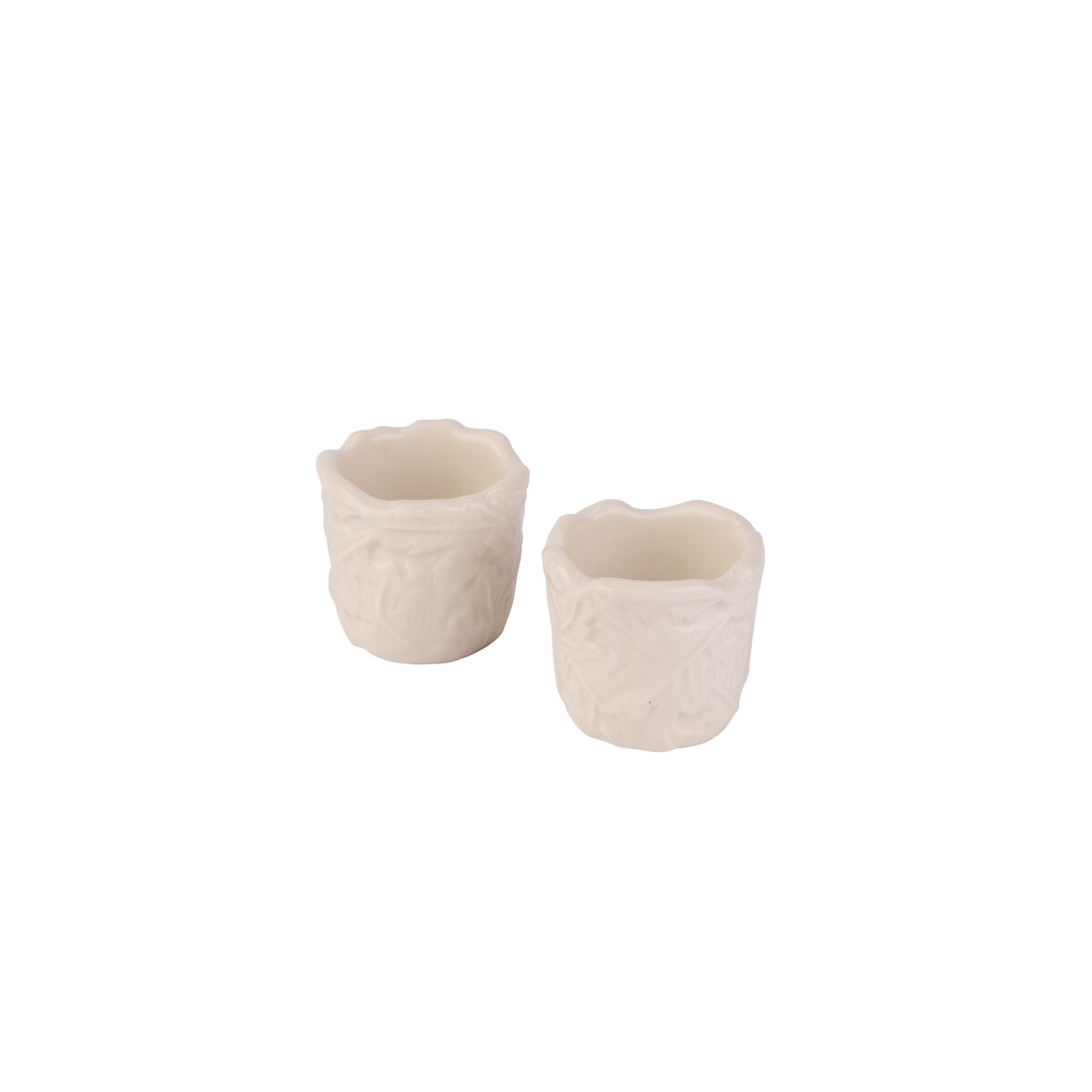 Set of 2 Kitchen Garden Egg Cups green, WILLIAM MORRIS AT HOME