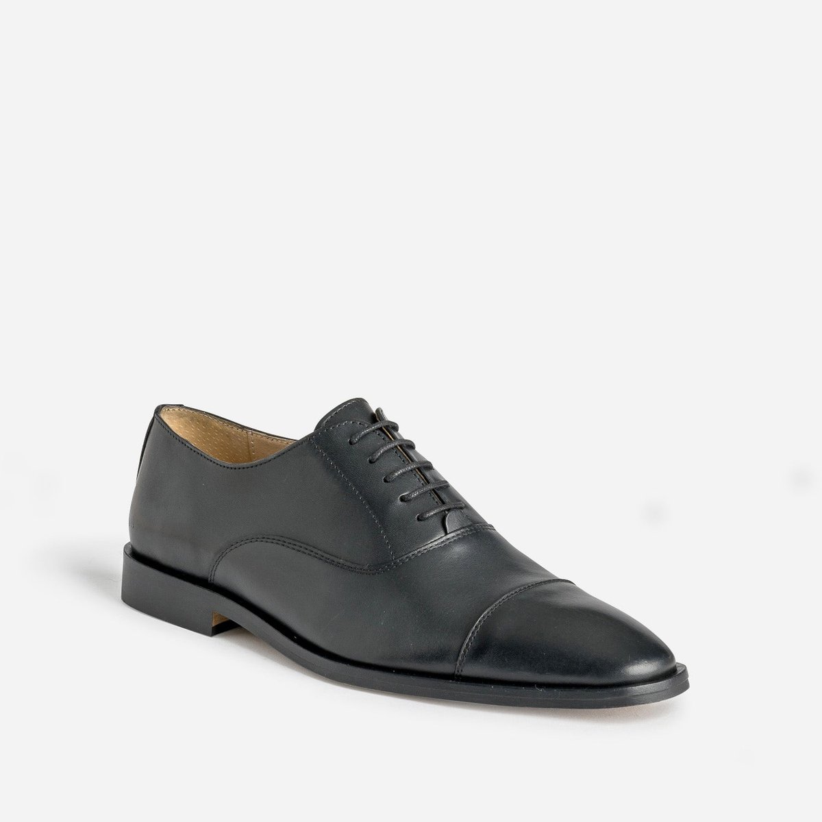 Derby en cuir CONRAD noir, ERAM