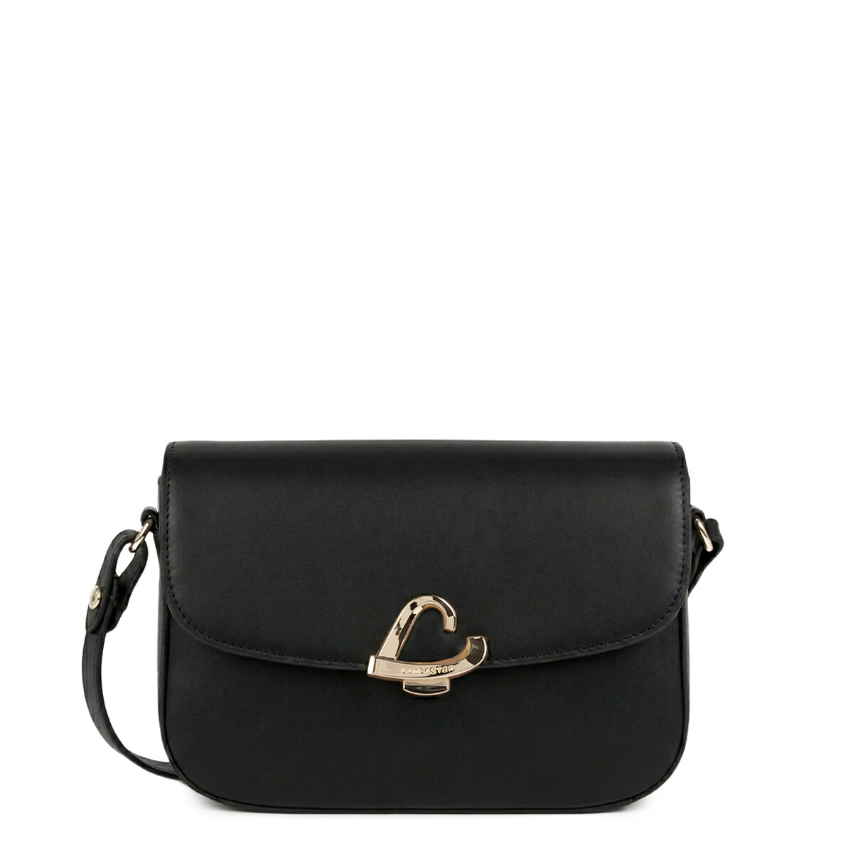 Borsa a tracolla in pelle, PARIS PHILOS nero , LANCASTER