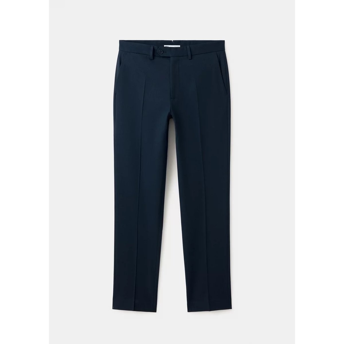 Pantalon droit costume bleu marine, MANGO TEEN