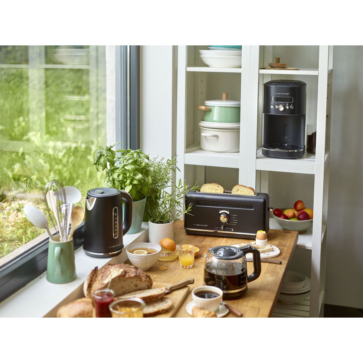 Cafetière filtre BCF579 couleur unique, RIVIERA & BAR