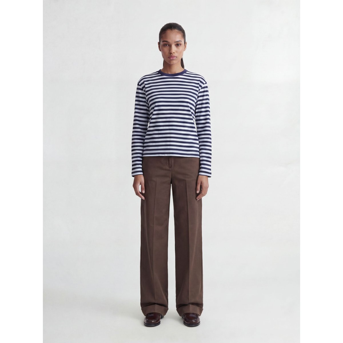 Pantalon À Jambe Large demitasse, JJXX