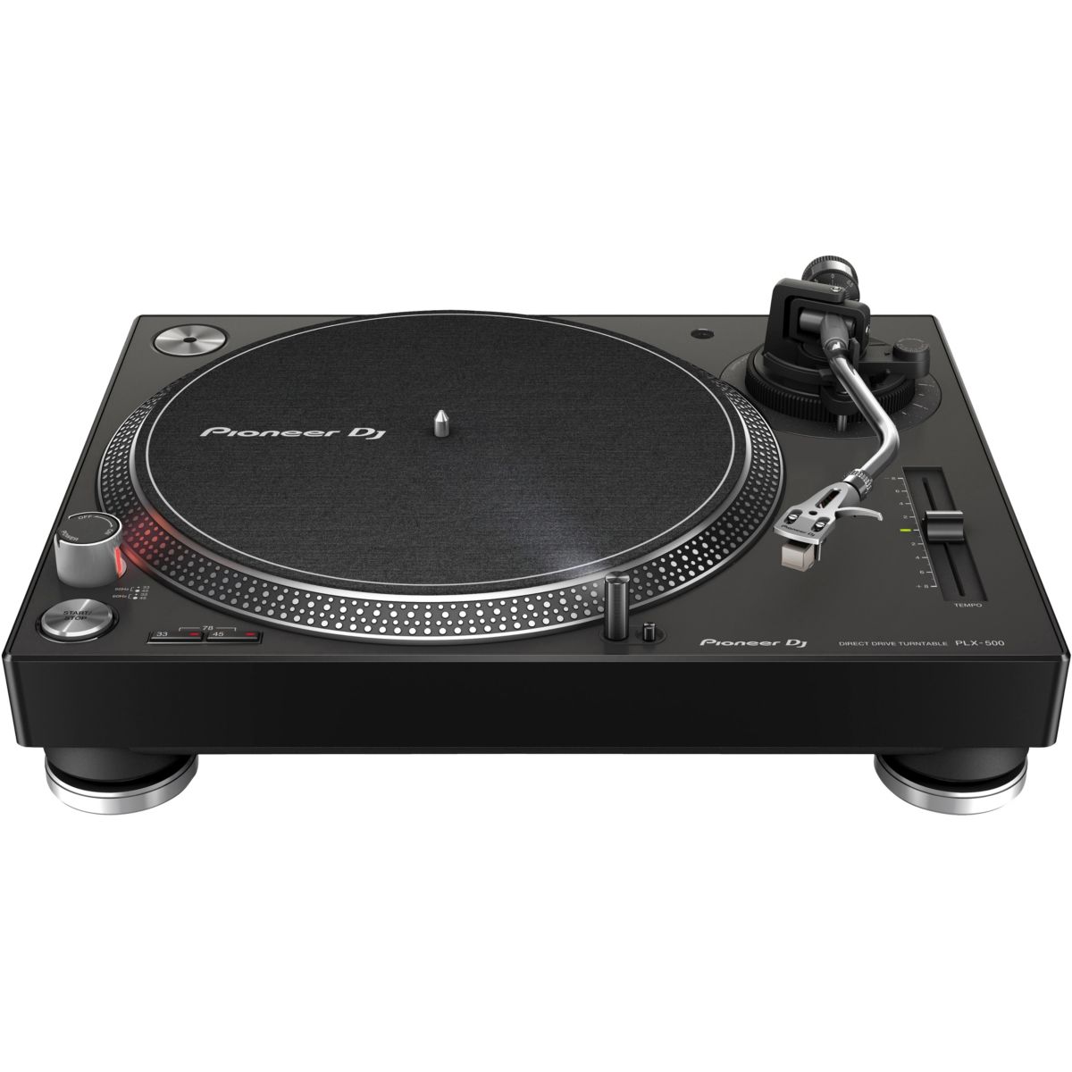 Platine vinyle PLX-500 noire noir, PIONEER