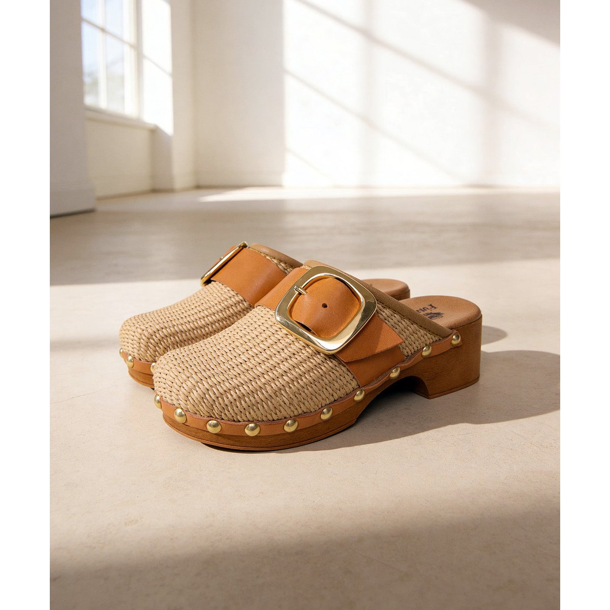 Sabot ANASTASIA beige, FINSBURY