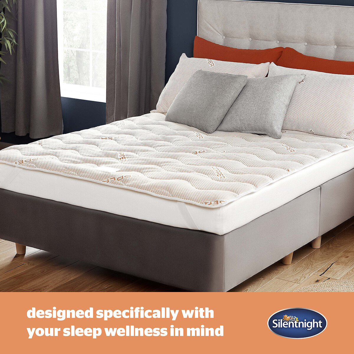 Copper Mattress Topper white, SILENTNIGHT
