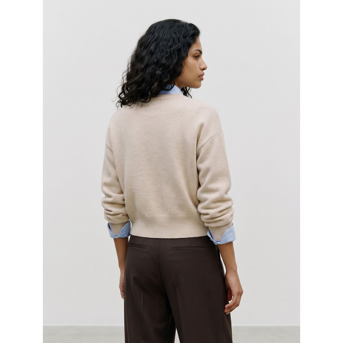 Pull En Maille birch, VERO MODA