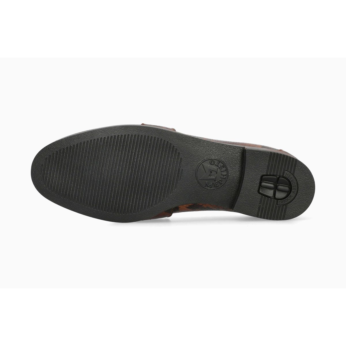 Mocassins en cuir HADELE marron 7, MEPHISTO