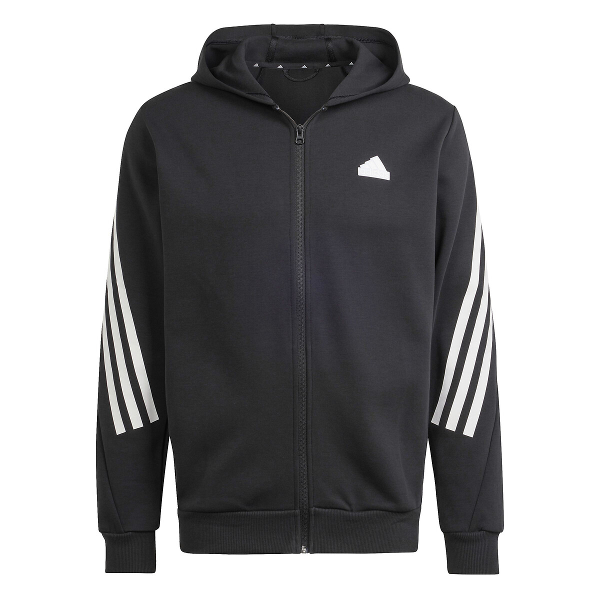 Sweat à capuche 3 bandes noir, ADIDAS SPORTSWEAR
