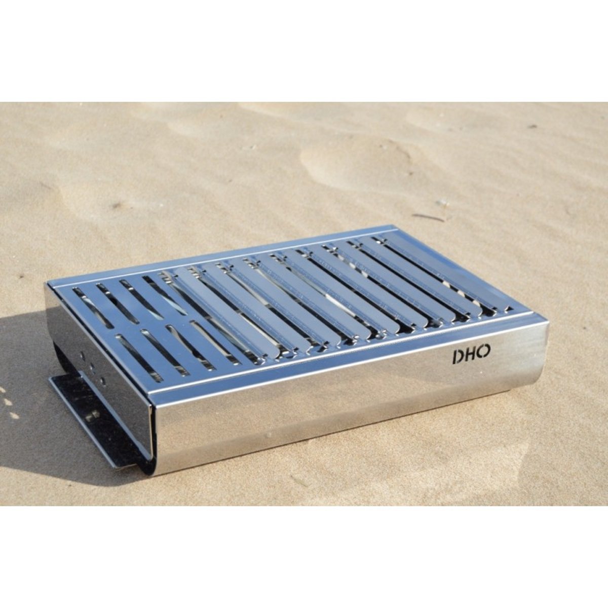 Barbecue portable compact au charbon TRENDY en acier inoxydable acier inoxydable, DON HIERRO