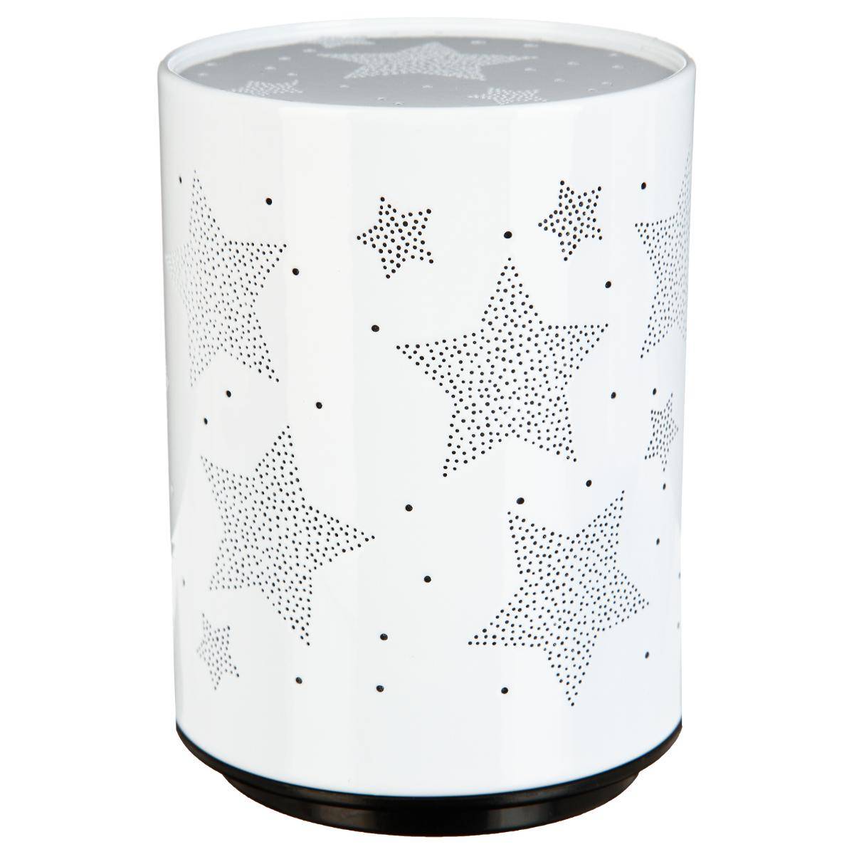 Veilleuse enfant LED PUSH blanc étoile, ATMOSPHERA FOR KIDS