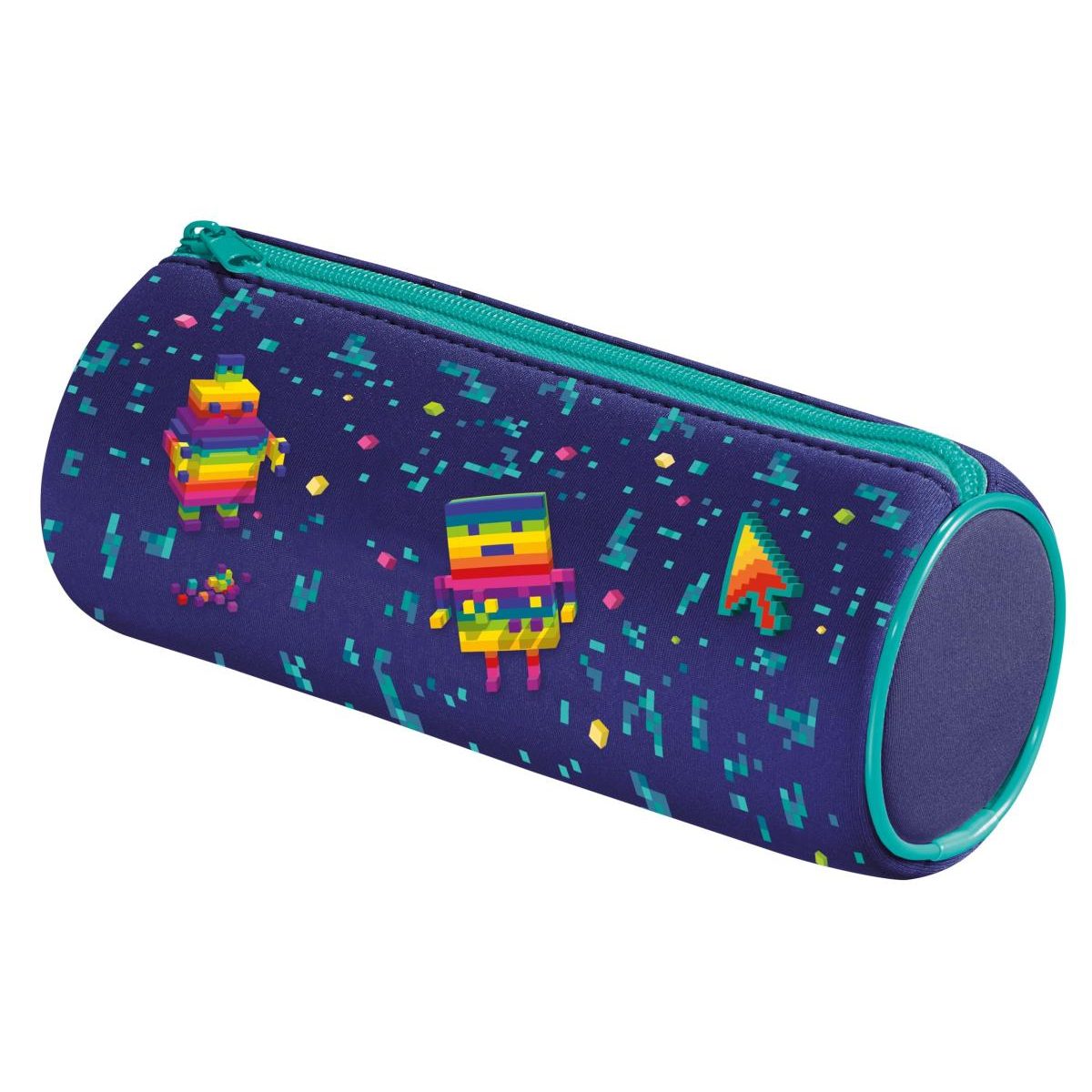 Trousse neoprene Pixel Party couleur unique, MAPED